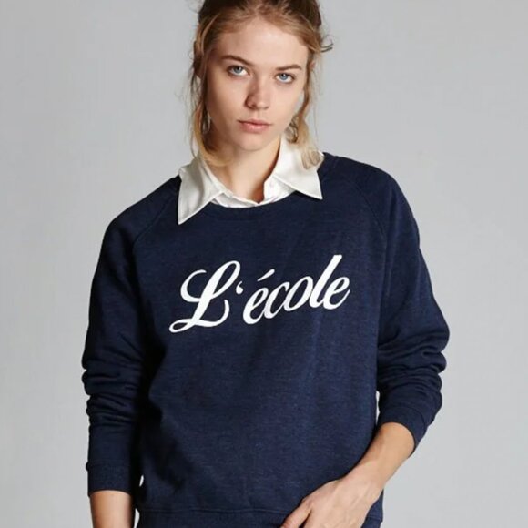 L'ecole De Femmes Sweatshirt M - Picture 4 of 7